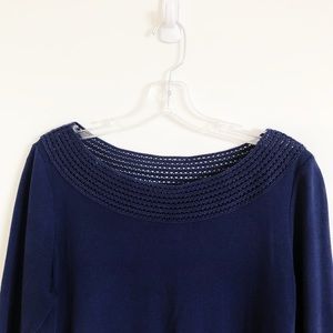 Ralph Lauren 3/4 sleeve lace top